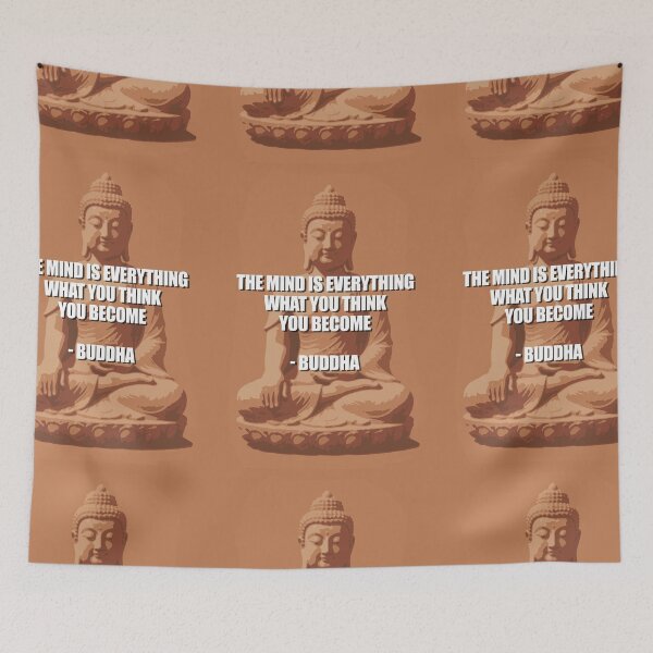 Item preview, Buddha, quote, The mind is everything what you think you become designed and sold by 4gottenlore.