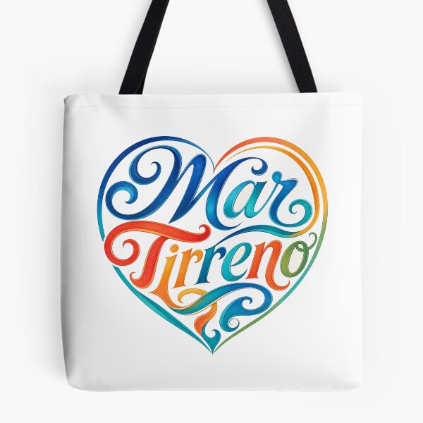 Item preview, I love Mar Tirreno | Heart Lettering designed and sold by Beyond Destinations.