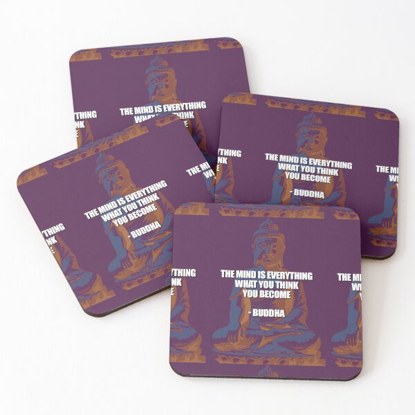 Item preview, Buddha, quote, The mind is everything what you think you become designed and sold by 4gottenlore.
