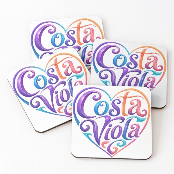 Item preview, I love Costa Viola | Heart Lettering designed and sold by Beyond Destinations.