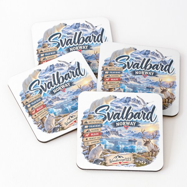 Item preview, Svalbard Spitsbergen – Polar Bears, Glaciers & Arctic Adventure Vintage Design designed and sold by Wandervogel123.
