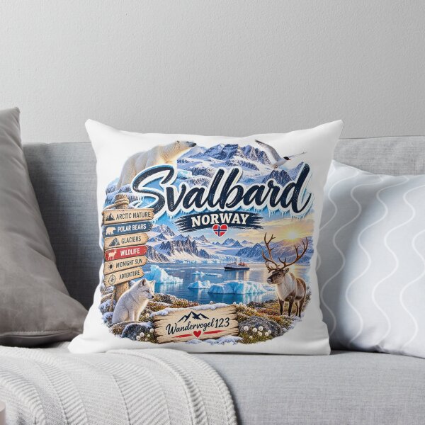 Item preview, Svalbard Spitsbergen – Polar Bears, Glaciers & Arctic Adventure Vintage Design designed and sold by Wandervogel123.