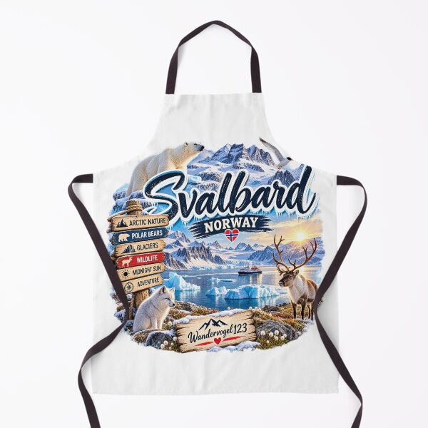 Item preview, Svalbard Spitsbergen – Polar Bears, Glaciers & Arctic Adventure Vintage Design designed and sold by Wandervogel123.