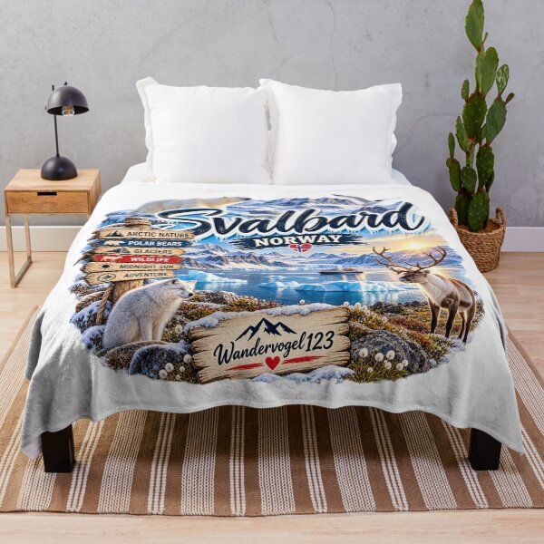Item preview, Svalbard Spitsbergen – Polar Bears, Glaciers & Arctic Adventure Vintage Design designed and sold by Wandervogel123.
