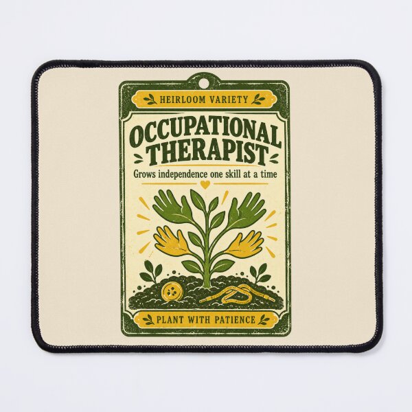 Item preview, Occupational Therapist Grows Independence Vintage Seed Packet OT designed and sold by Popstudio85.
