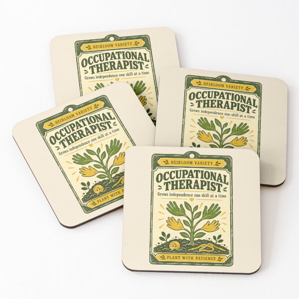 Item preview, Occupational Therapist Grows Independence Vintage Seed Packet OT designed and sold by Popstudio85.