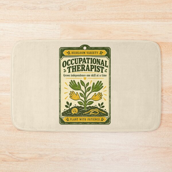 Item preview, Occupational Therapist Grows Independence Vintage Seed Packet OT designed and sold by Popstudio85.