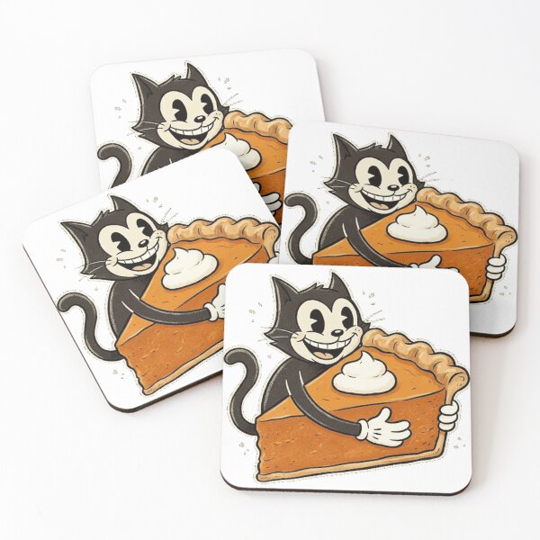 Item preview, Cute Cat and Pumpkin Pie - Thanksgiving Fun Classic T-Shirt designed and sold by KeathyArt.