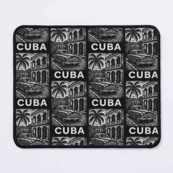 Item preview, Cuba Linocut Style designed and sold by Thistle-TShop.