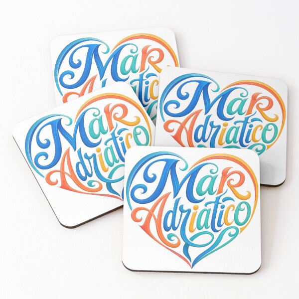 Item preview, I love Mar Adriatico | Heart Lettering designed and sold by Beyond Destinations.