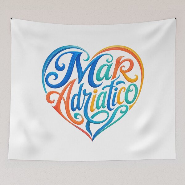 Item preview, I love Mar Adriatico | Heart Lettering designed and sold by Beyond Destinations.
