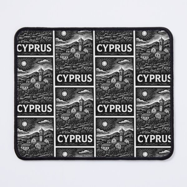 Item preview, Cyprus Linocut Style designed and sold by Thistle-TShop.