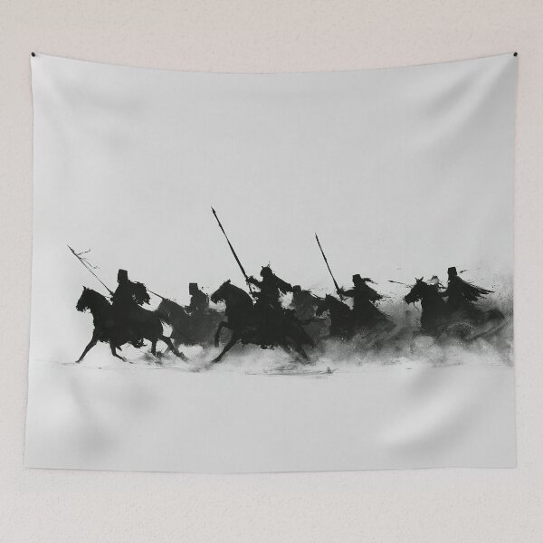 Item preview, Shadow Riders Charge Through Mist designed and sold by Venon28.