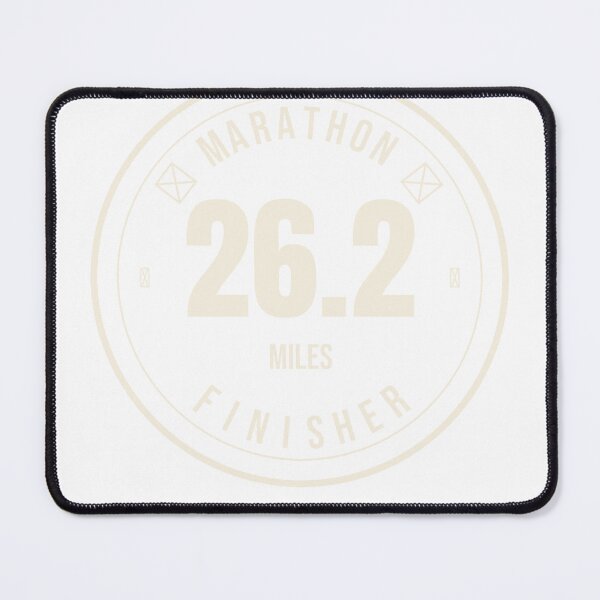 Item preview, 26.2 Marathon Finisher Badge | Vintage Running Design designed and sold by 1. Stride Supply.