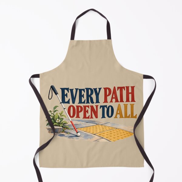 Item preview, Every Path Open to All — White Cane Safety Day designed and sold by VioVibe.