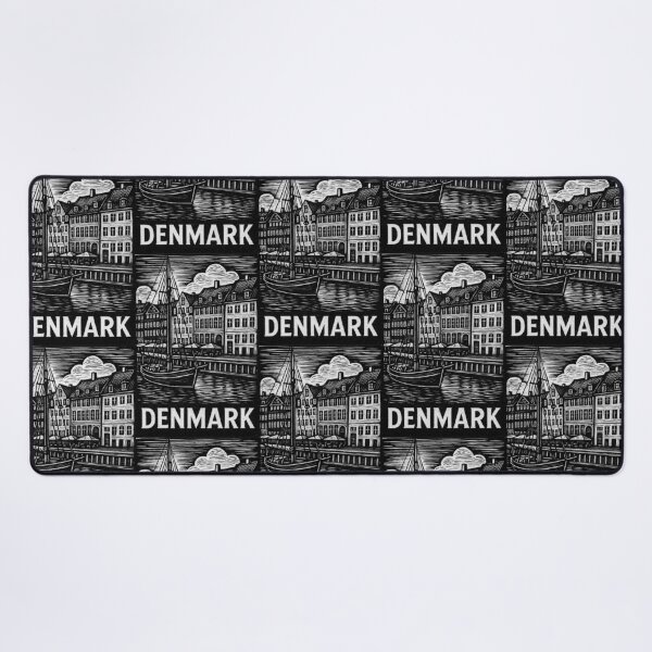 Item preview, Denmark Linocut Style  designed and sold by Thistle-TShop.