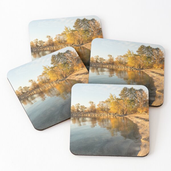 Item preview, Sunny, Clean and Transparent - Glossy Autumn Reflections designed and sold by Georgia Mizuleva.