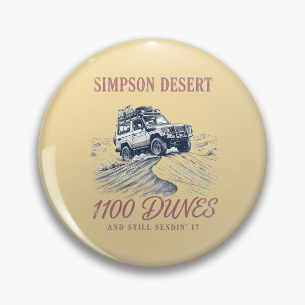 Item preview, Simpson Desert 1100 Dunes 4x4 LandCruiser Tee designed and sold by Yellowriversss.