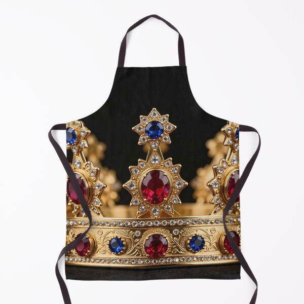Item preview, Golden Crown with Rubies and Blue Sapphires designed and sold by MFMart.
