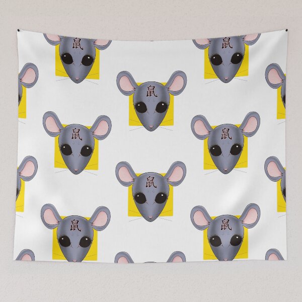 Item preview, Chinese Zodiac Rat - Bold Year of the Rat Portrait designed and sold by Flemetharya.
