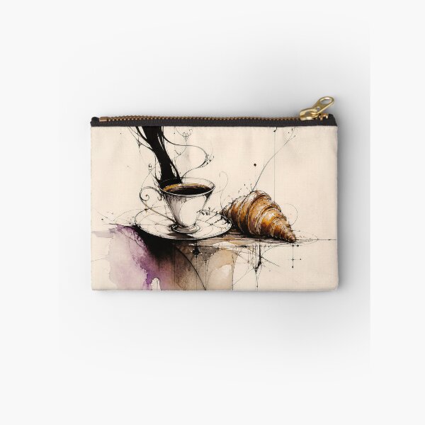 Item preview, A Coffee and a Croissant-Amano Style designed and sold by Marcu Ioachim.