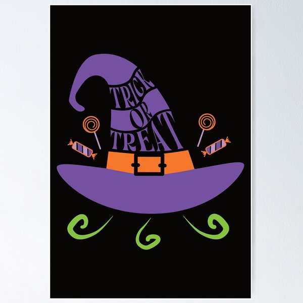 Artikelvorschau, Halloween Hexe entworfen und verkauft von JelliGraphy.
