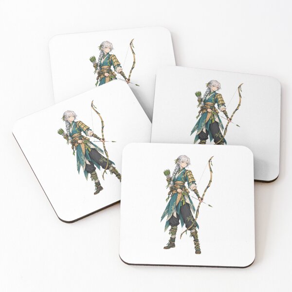 Item preview, Bamboo Grove Archer Original Anime Art designed and sold by AnimeOrbit.