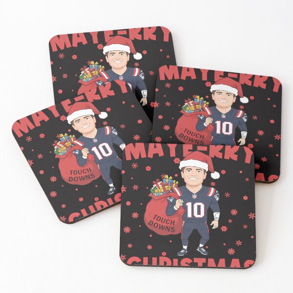 Item preview, Drake Maye Santa Claus Christmas Touch Downs New England Patriots designed and sold by NathanPassalell.