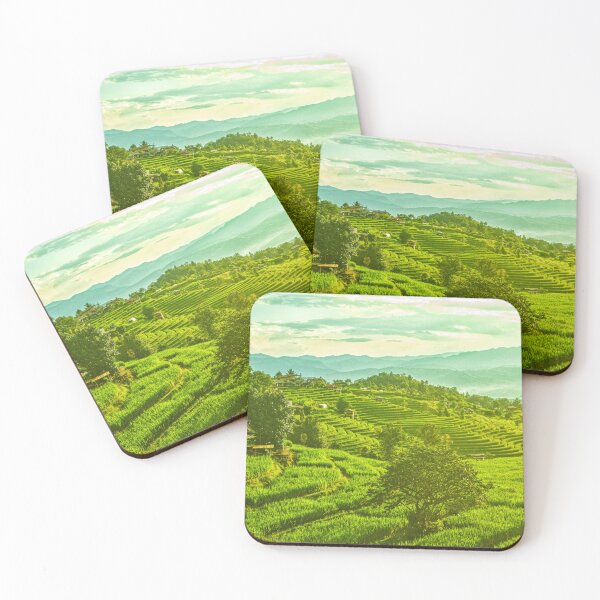 Item preview, Golden Hour on the Terraces — Pa Pong Piang Rice Fields, Chiang Mai Thailand designed and sold by Jomsunshine.