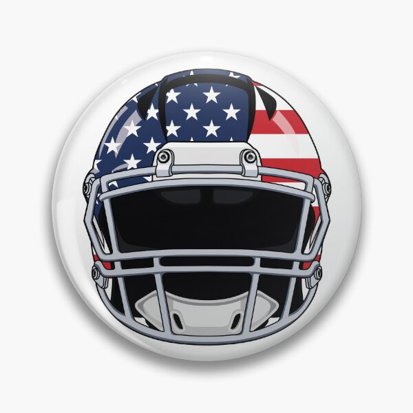 Item preview, American Flag Football Helmet - Gridiron Game Day designed and sold by Marshallamoakohene.