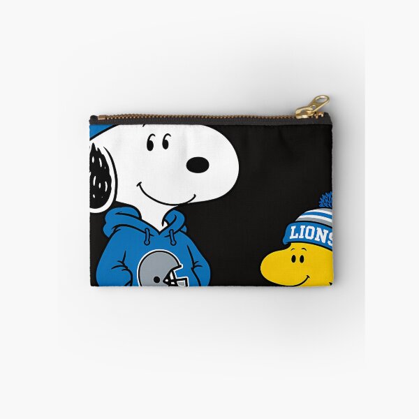 Aperçu de l'œuvre Snoopy Woodstock Detroit Lions Football Rétro F235 créée et vendue par MiraBelleFinds.