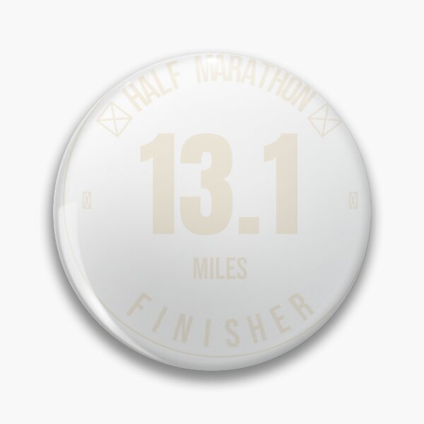 Item preview, 13.1 Half Marathon Finisher Badge | Running Design designed and sold by 1. Stride Supply.