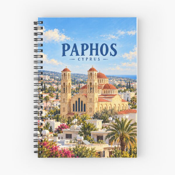 Item preview, Paphos Painterly Cyprus Coastal Impression designed and sold by MichaeIRellov.