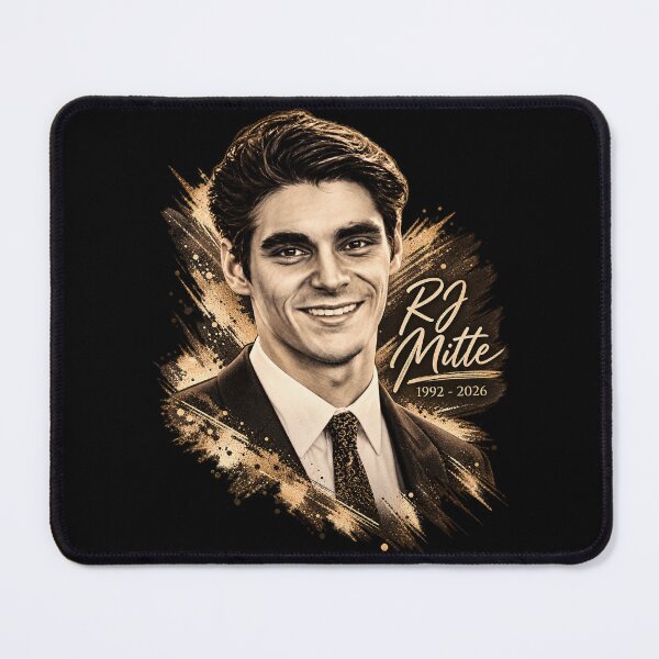 Item preview, RJ Mitte memorial designed and sold by DogWorldArt.