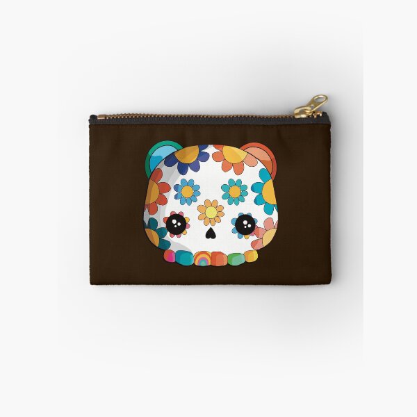 Item preview, Cute Retro Floral Sugar Skull Panda Halloween designed and sold by Karin Taylor.