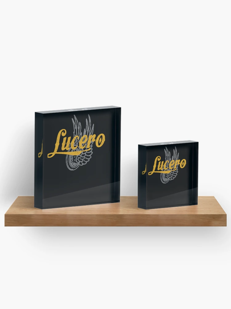 Thumbnail 3 of 5, Acrylic Block, Script Lettering Layout Across designed and sold by noppu.