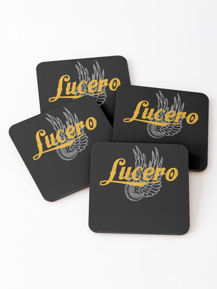 Thumbnail 1 of 5, Coasters (Set of 4), Script Lettering Layout Across designed and sold by noppu.