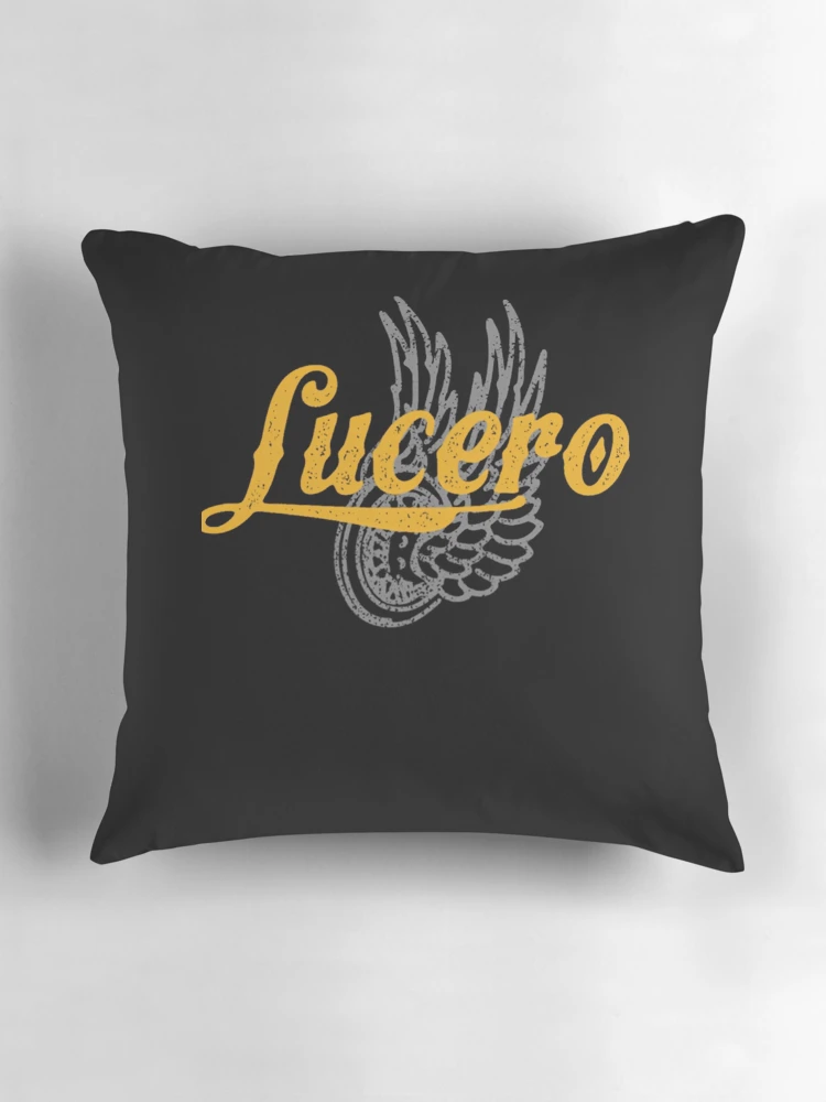 Thumbnail 3 of 4, Pillow, Script Lettering Layout Across designed and sold by noppu.