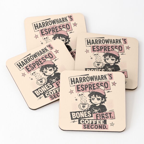 Item preview, Harrowhark's Espresso The Locked Tomb Ninth House designed and sold by garetlundberg.