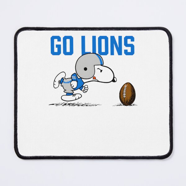 Item preview, Snoopy GO LIONSS Detroit Football designed and sold by LucianaMoraes.