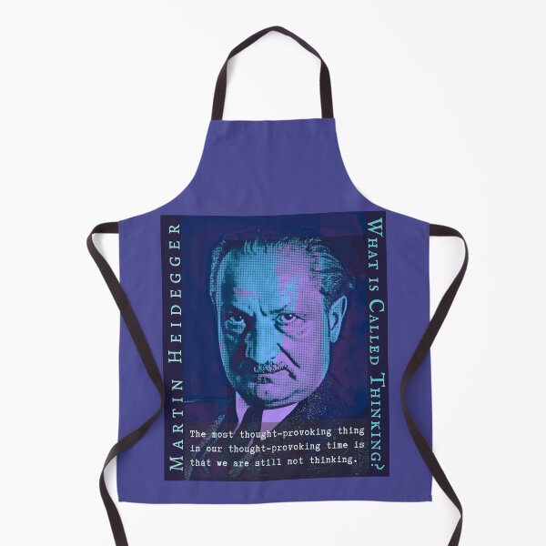 Aperçu de l'œuvre Citation de Martin Heidegger : « Ce qui est le plus troublant dans notre époque pourtant propice à la réflexion, c’est que nous ne pensons toujours pas. » créée et vendue par artbleed.