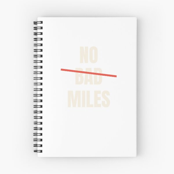 Item preview, No Bad Miles | Motivational Running Design designed and sold by 1. Stride Supply.
