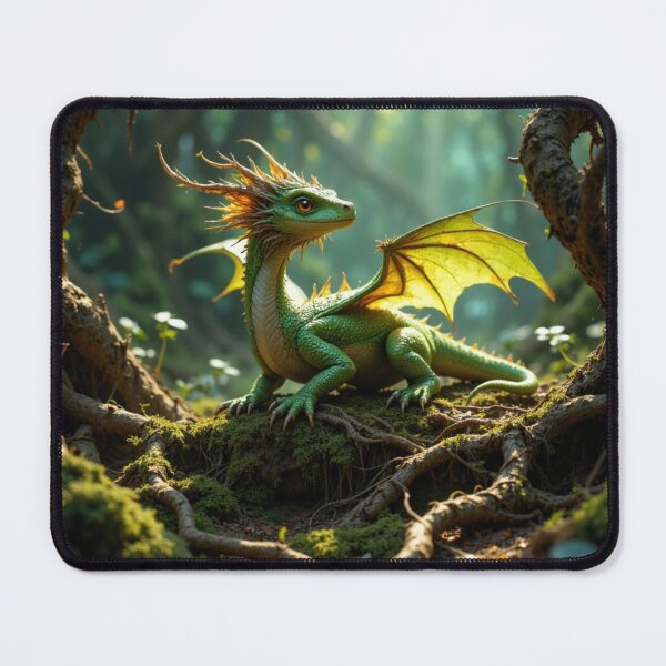 Item preview, Verdant Baby Forest Dragon designed and sold by nhk999.