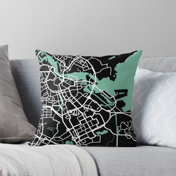 Item preview, Amsterdam Map Netherlands Travel Souvenir designed and sold by MapsByLeo.