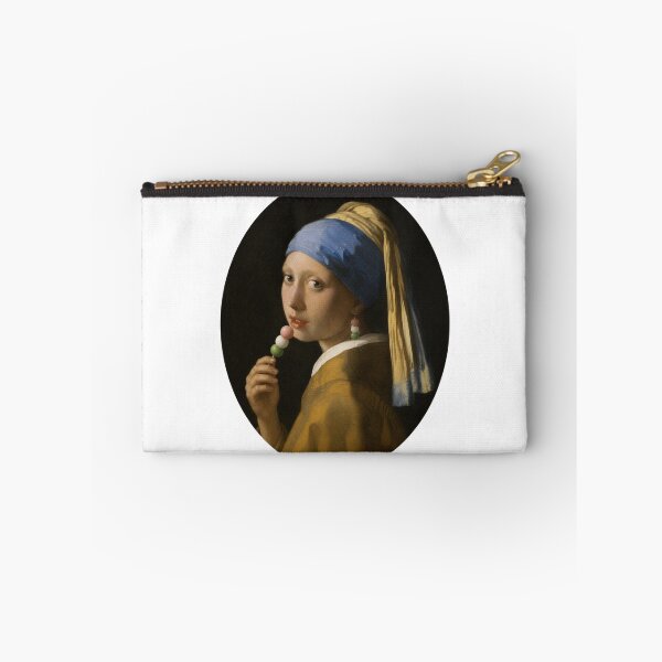 Item preview, Girl with a Dango Earring | Masterpiece Food Parody | Japanese Design designed and sold by JapanMemoir.