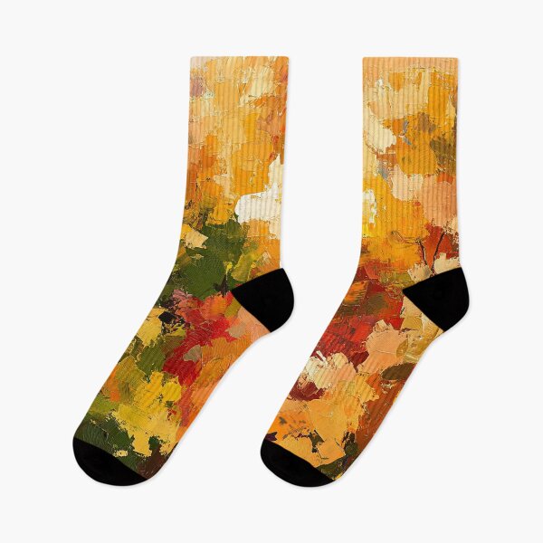 Item preview, Autumn Forest Trees Abstract In Vibrant Fall Colors designed and sold by DEC02.