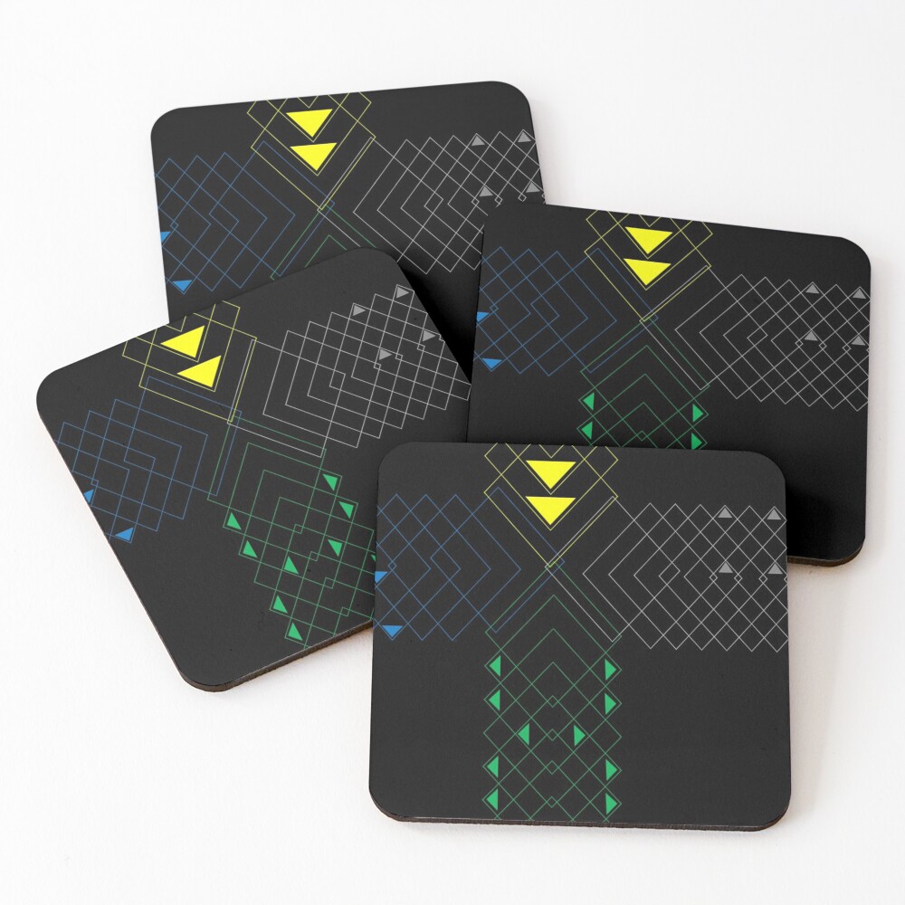 Item preview, Coasters (Set of 4) designed and sold by ScriptAbst.