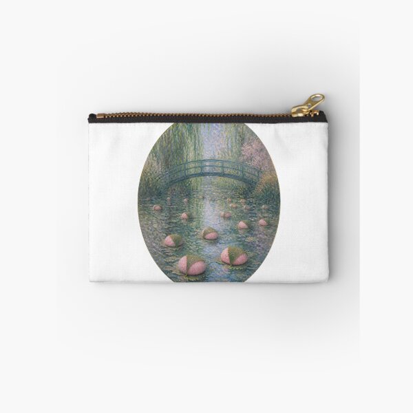 Item preview, Sakura Mochi Water Lilies | Masterpiece Food Parody | Japanese Design designed and sold by JapanMemoir.