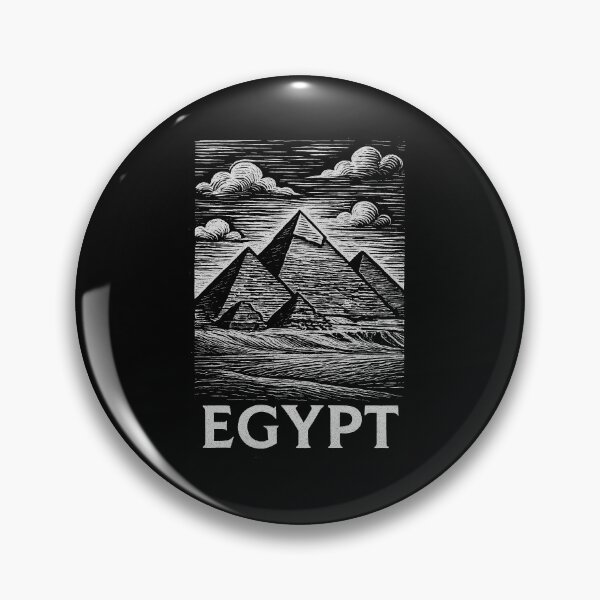 Item preview, Egypt Linocut Style  designed and sold by Thistle-TShop.