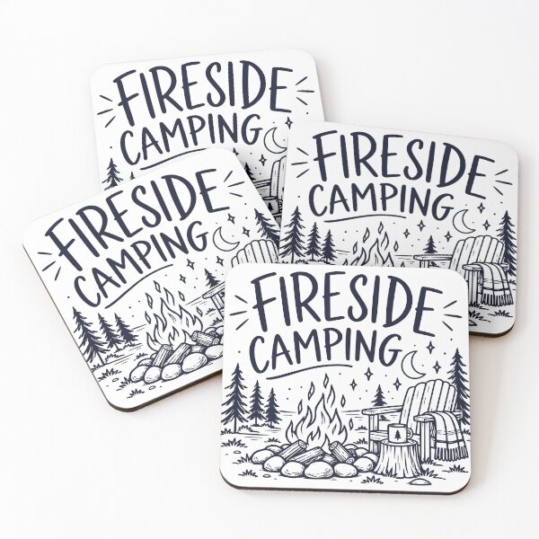 Item preview, Fireside Camping, Cozy Campfire Night, Personalized Camping Adventure, Mountain Camping, Rustic Outdoor Escape designed and sold by TeeVerse27.